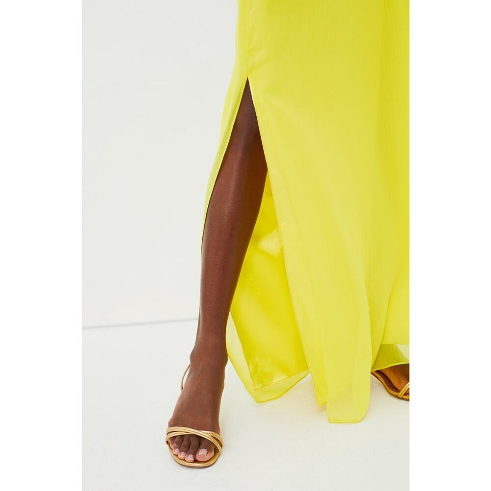 POMANDER PLACE Yellow Soleil Gown Size XL NWT Retail $148 Tuckernuck - Picture 6 of 8